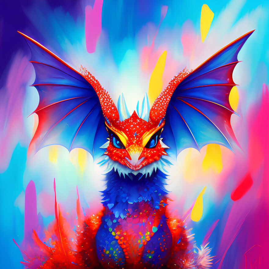 I Made These Dragons With Ai