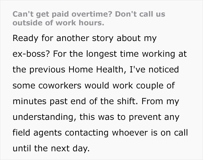 Employees Stop Getting Paid For Overtime, Boss Is Flabbergasted They Won't Help Her After Hours
