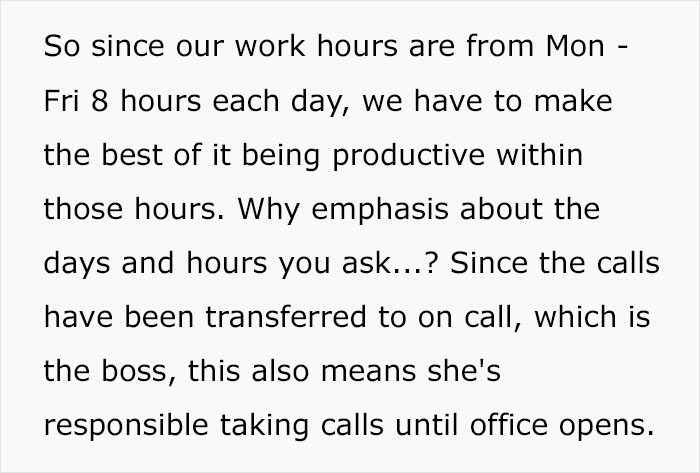 Employees Stop Getting Paid For Overtime, Boss Is Flabbergasted They Won't Help Her After Hours