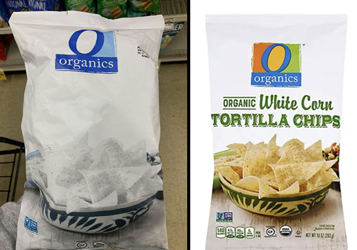 Bag I Found In The Store vs. What The Bag Should Look Like