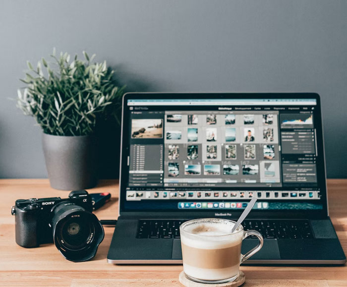 Photoshopeo todas las fotos de mi mamá