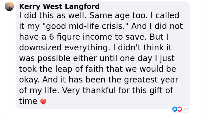 Woman Decides To Take A Midlife Gap Year From Work, Sparks A Discussion