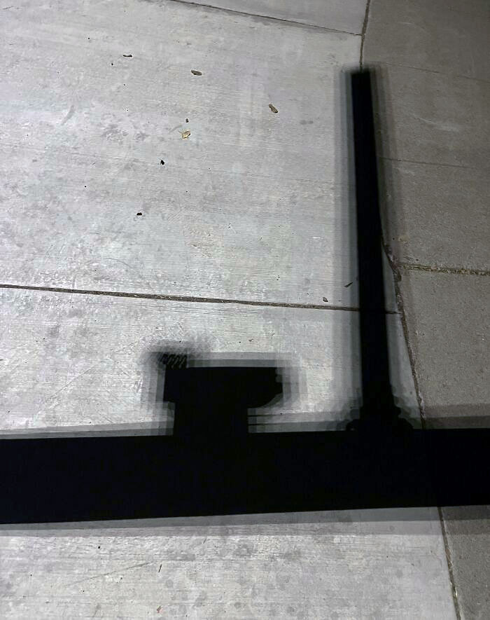 This Shadow Looks Like It's Pixelated