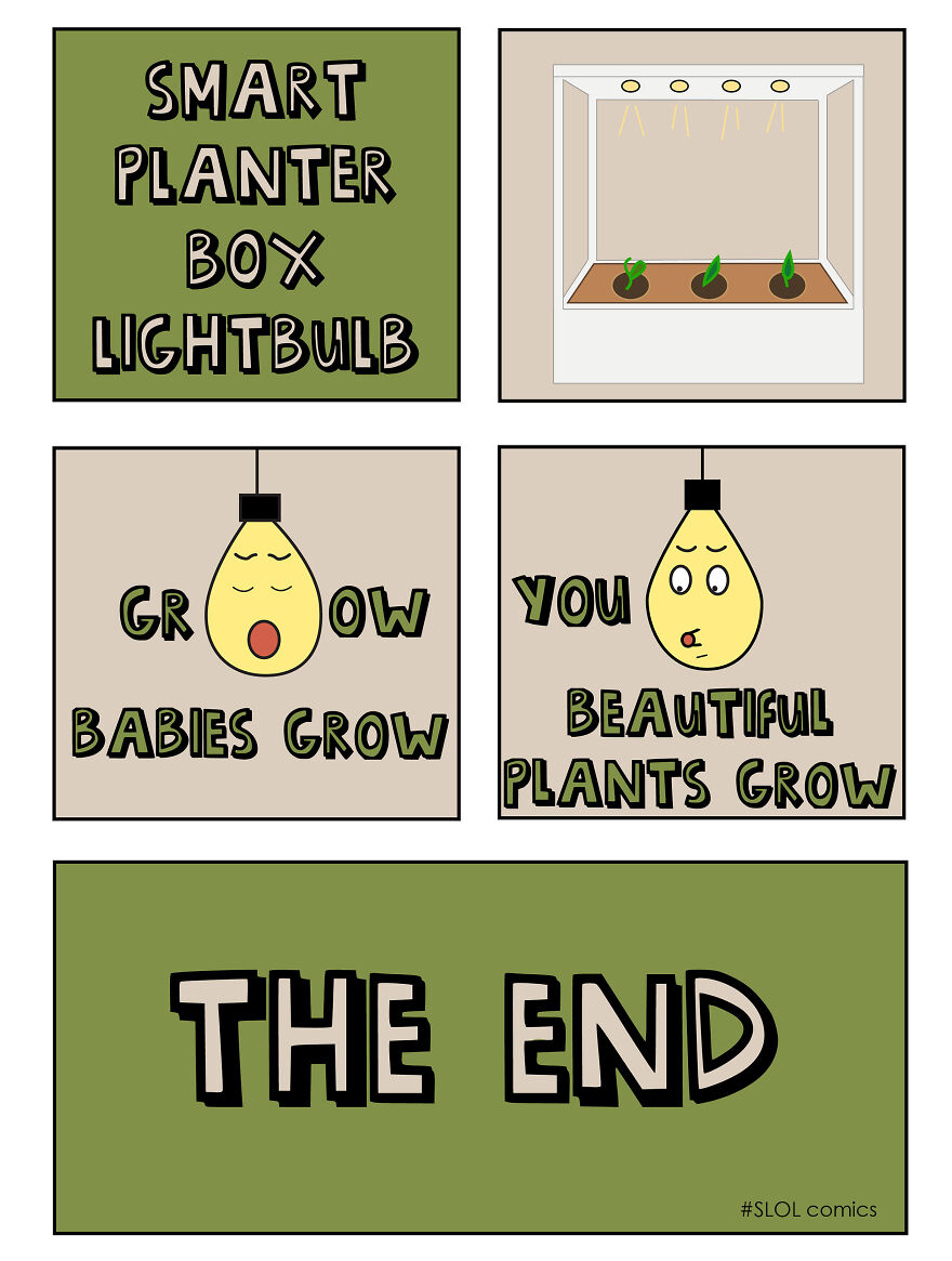 I Create Comics Form A Perspective Of A Lightbulb