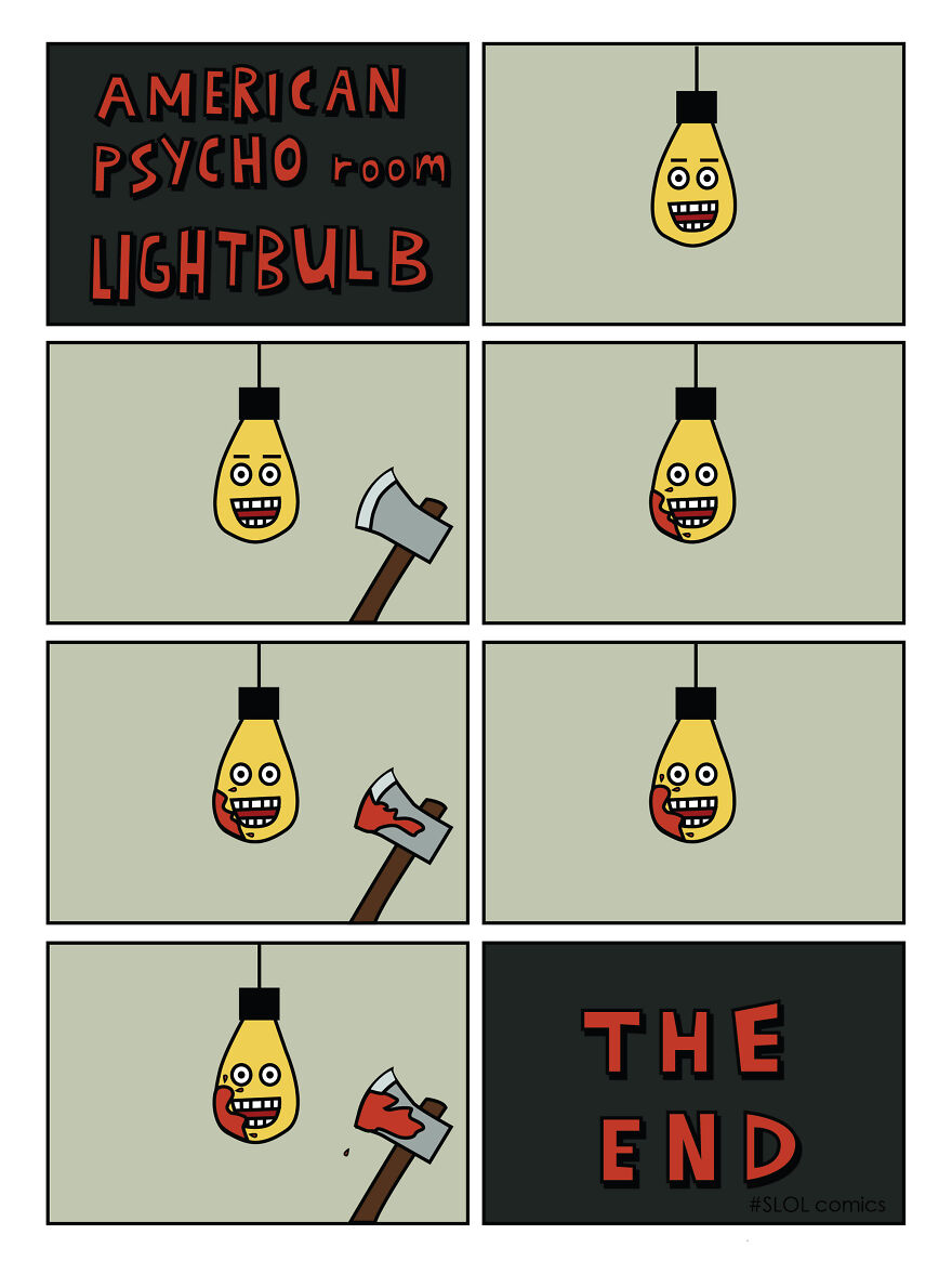 I Create Comics Form A Perspective Of A Lightbulb