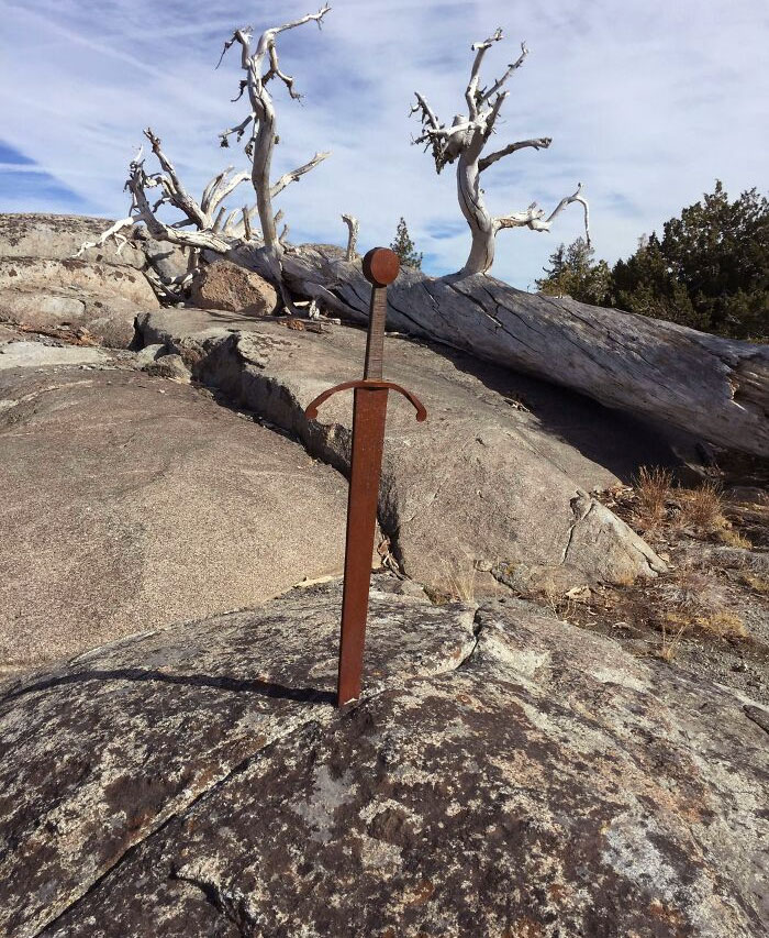 Found While Out Deer Hunting In The Middle Of Nowhere