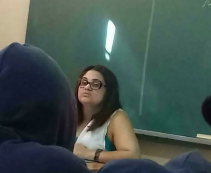 When You Go To School And Your Teacher Has A Quest For You