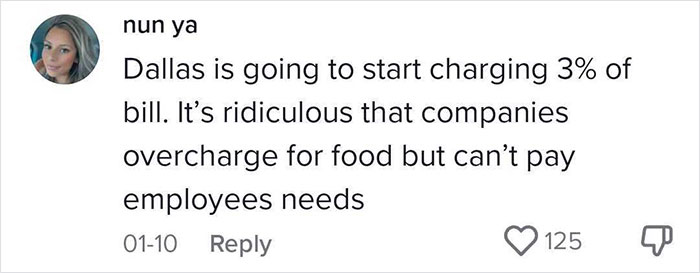 Woman Notices An "Employee Health" Charge On Her Bill, Learns She's Paying For Staff's Healthcare And Is Majorly Confused Woman Notices An "Employee Health" Charge On Her Bill, Learns She's Paying For Staff's Healthcare And Is Majorly Confused