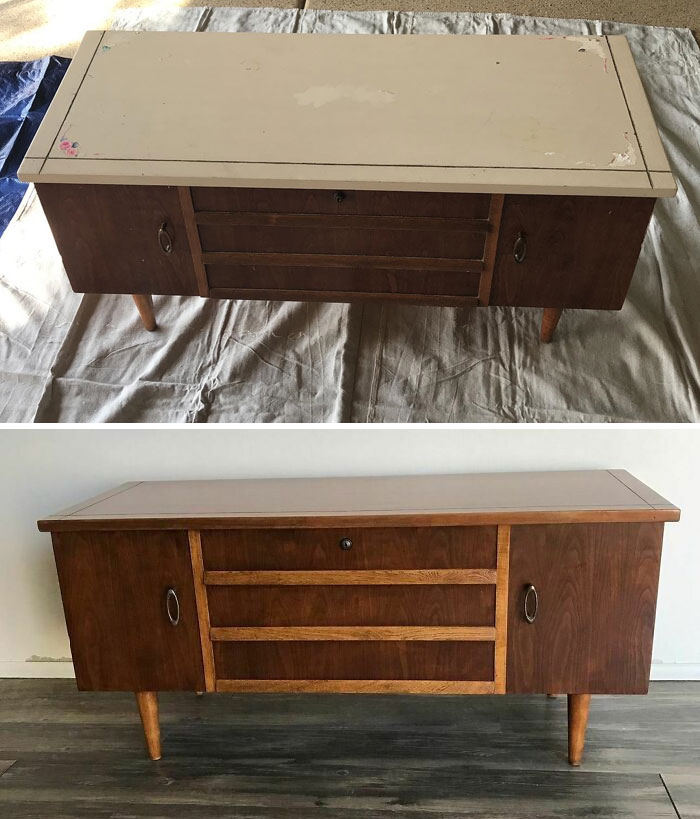 This Little Lady Has Been Reverse Pinterested And Brought Back To A Mid Century Beauty! Normal Wear For Her Age