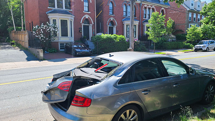 Ex-Girlfriend Drama Outside My House