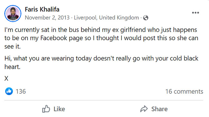 Man Conveniently Sits Directly Behind His Ex On The Bus Without Her Knowing. Concocts The Perfect Plan