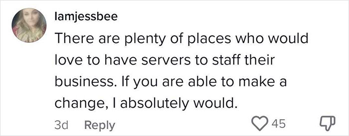 Waitress Is Heartbroken Over Unfair System Making Her Give Up More Tips To Cooks Than She Takes Herself