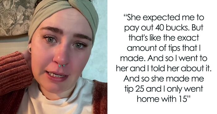 Waitress Is Heartbroken Over Unfair System Making Her Give Up More Tips To Cooks Than She Takes Herself