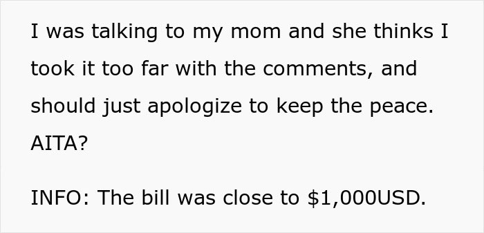"The Bill Was Close To $1,000": Bride-To-Be Expects SIL To Cover The Entire Bachelorette Dinner, Gets A Reality Check Instead