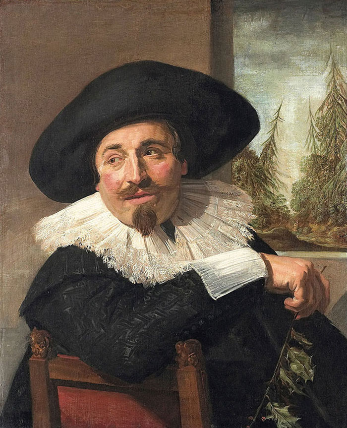 Portrait of Isaak Abrahamsz. Massa painting by Frans Hals