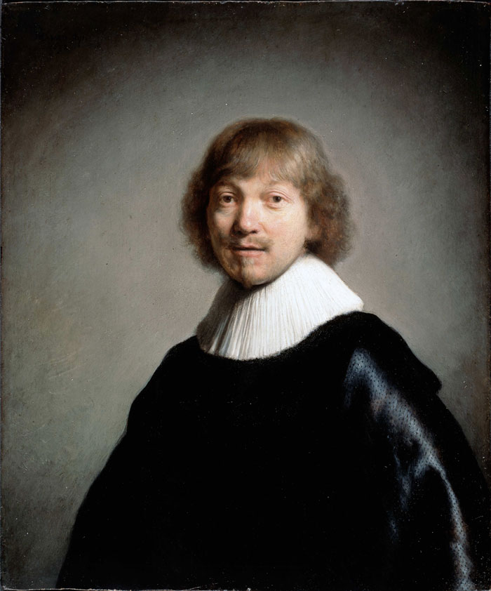 Portrait of Jacob De Gheyn III painting by Rembrandt