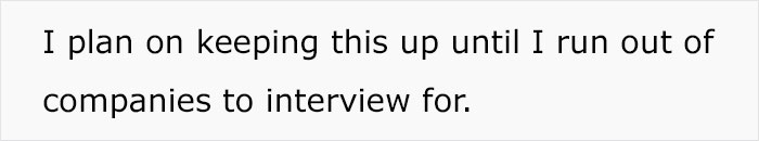 Guy Sets Up Job Interviews Despite Being Self-Employed Just To Laugh At The Recruiters For Their Ridiculous Offers Guy Sets Up Job Interviews Despite Being Self-Employed Just To Laugh At The Recruiters For Their Ridiculous Offers