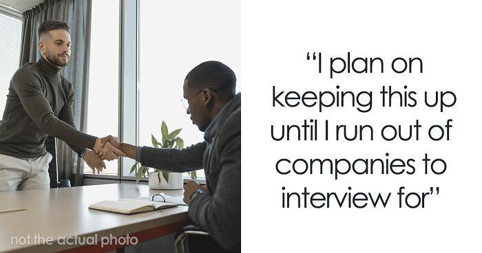 Guy Sets Up Job Interviews Despite Being Self-Employed Just To Laugh At The Recruiters For Their Ridiculous Offers