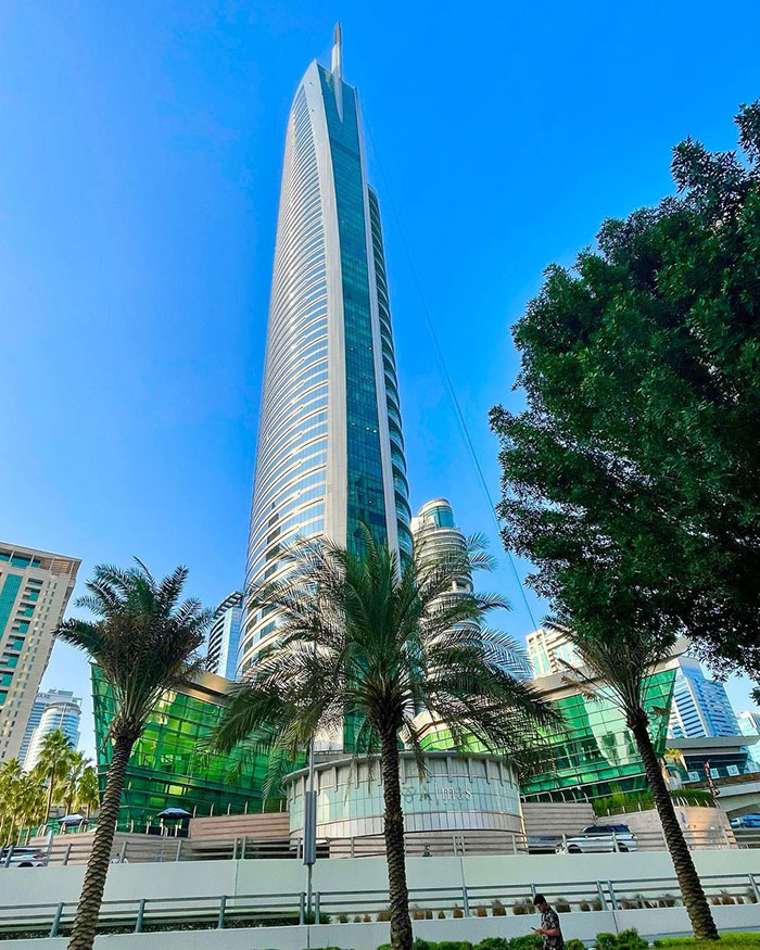 Picture of Almas Tower near other buildings