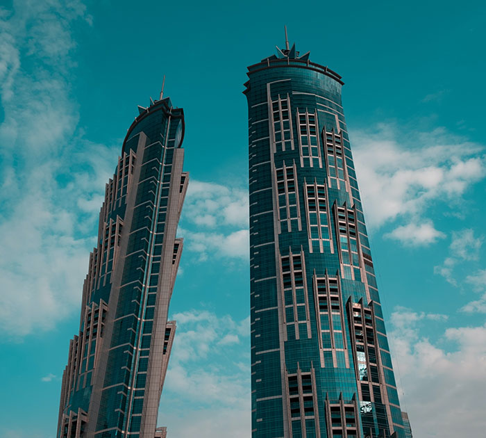 Picture of JW Marriott Marquis Hotel Dubai Tower near other buildings