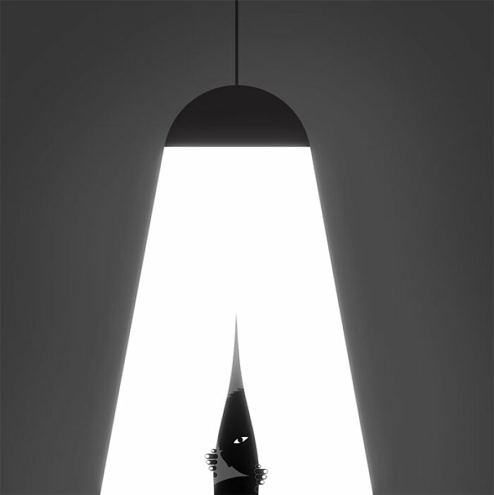 Negative Space Art By Tang Yau Hoong