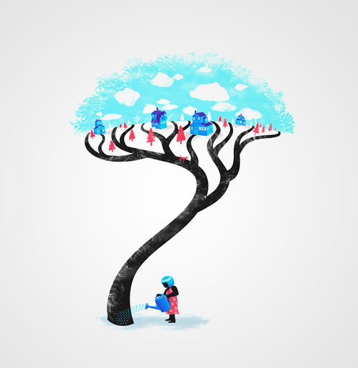 Negative Space Art By Tang Yau Hoong