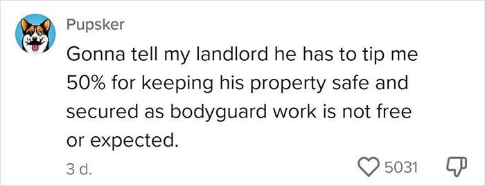 "A Tip? I'm Not Tipping My Landlord": People React To This Tone-Deaf TikTok Of A Landlord Saying He Expects A Tip "A Tip? I'm Not Tipping My Landlord": People React To This Tone-Deaf TikTok Of A Landlord Saying He Expects A Tip