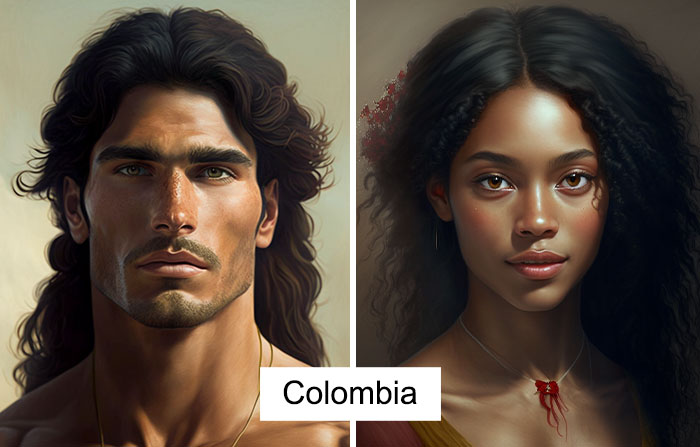 15 Pics of How AI Sees Global Beauty Standards In Various Countries