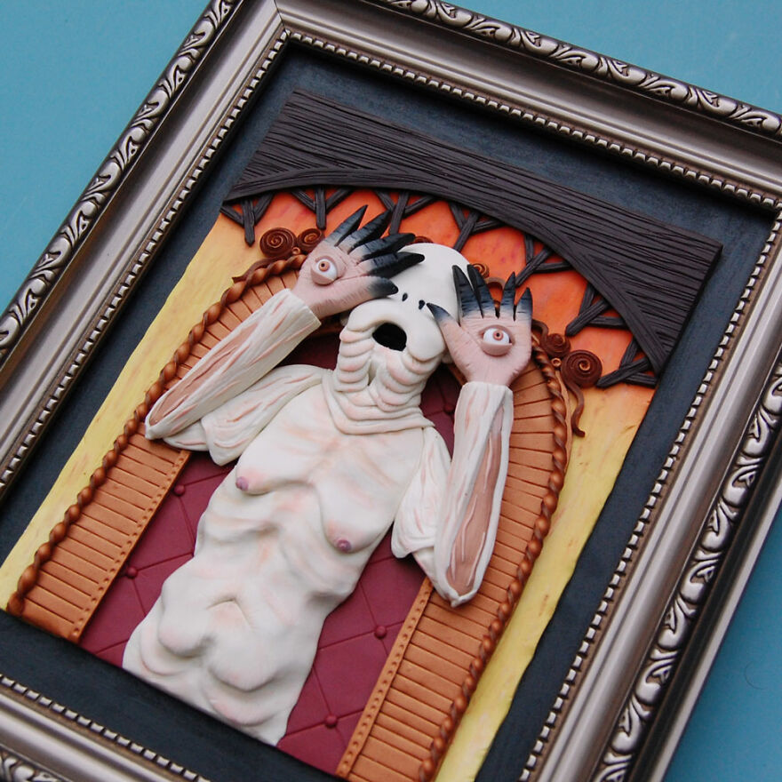 I Am A Clay Artist And Illustrator And I Make 'Paintings' Inspired By Movies I Love (16 Pics) I Am A Clay Artist And Illustrator And I Make 'Paintings' Inspired By Movies I Love (16 Pics)