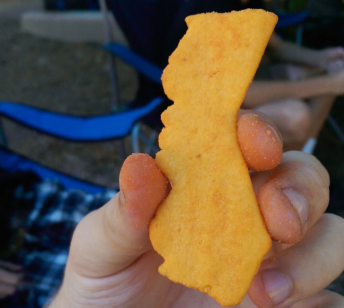 Chex Mix Shaped Like California