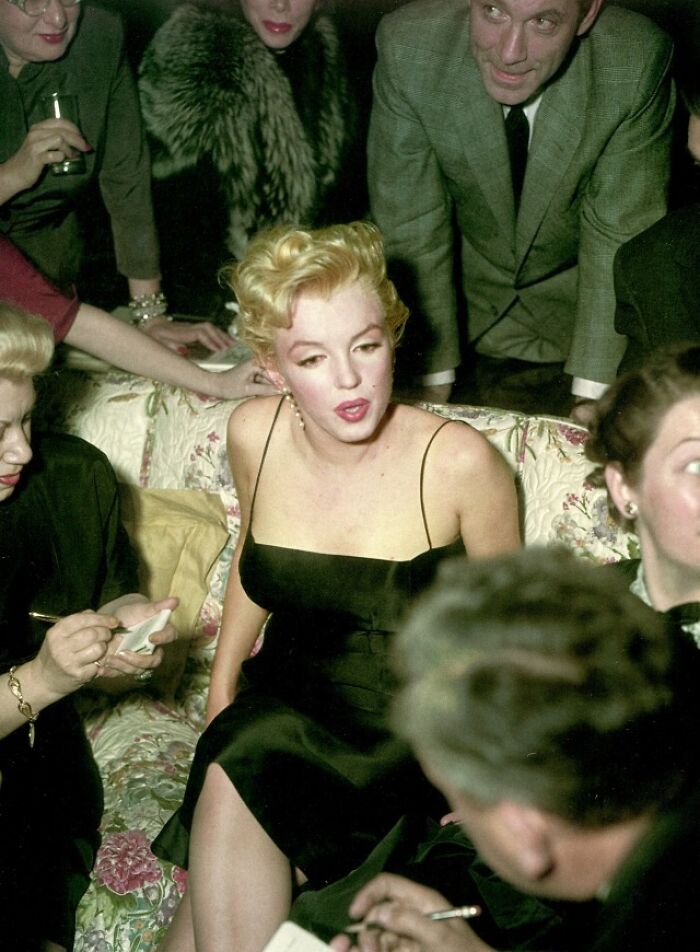 Marilyn Monroe Photographed By Milton Greene, 1956