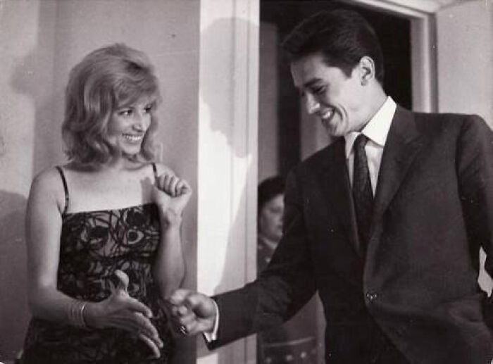 Monica Vitti, Alain Delon