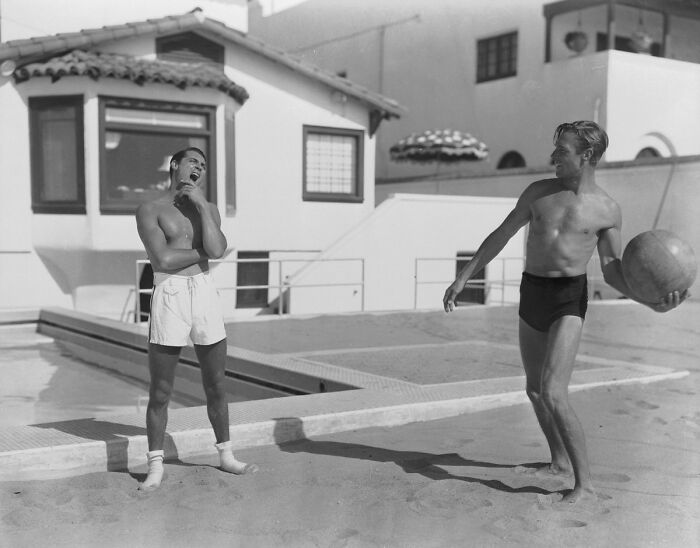 Cary Grant And Randolph Scott