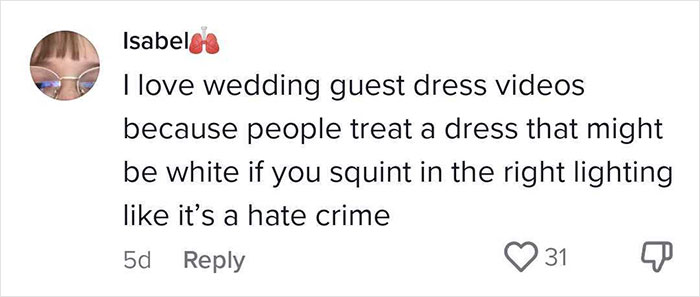"Totally Not Appropriate For A Wedding": TikToker Faces Backlash Over A Wedding Guest Dress, Netizens Say It&rsquo;s &ldquo;Basically White&rdquo;