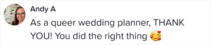 "No Honey, You Need To Find Another Planner": Wedding Planner Won't Take Orders From Homophobic Bride, Fires Her "No Honey, You Need To Find Another Planner": Wedding Planner Won't Take Orders From Homophobic Bride, Fires Her