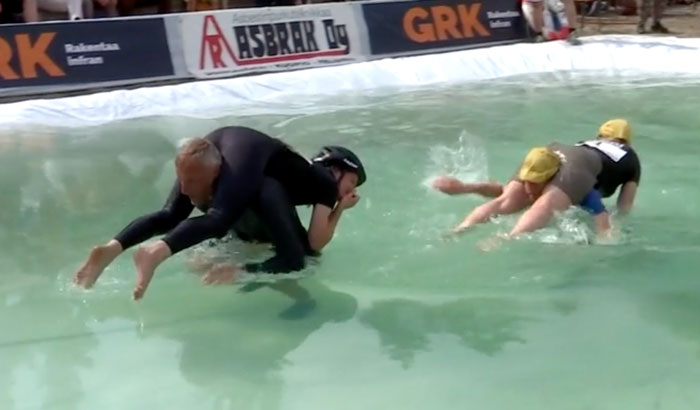 Wife Carrying World Championship — Sonkajärvi, Finland 