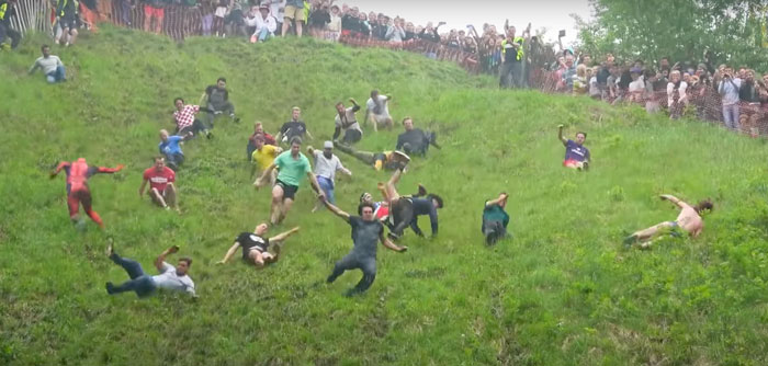 Cheese Rolling — Gloucestershire, England, UK