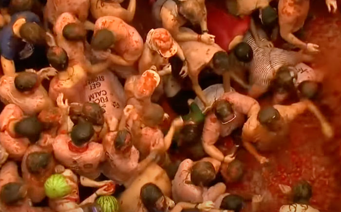 La Tomatina — Buñol, Valencia, Spain