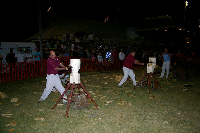 Wood Chopping