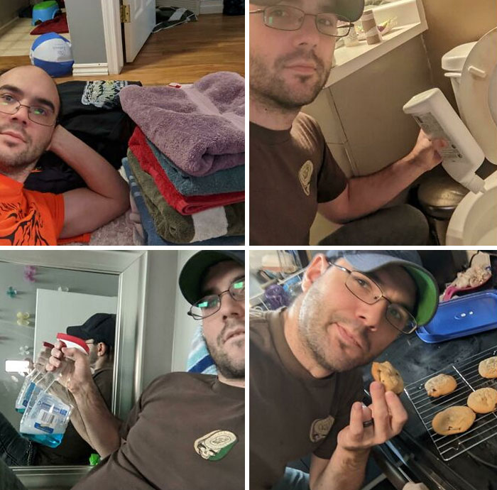 While My Wife Was Away I Had To Keep Sending Sexy Photos To Remind Her What She's Got At Home