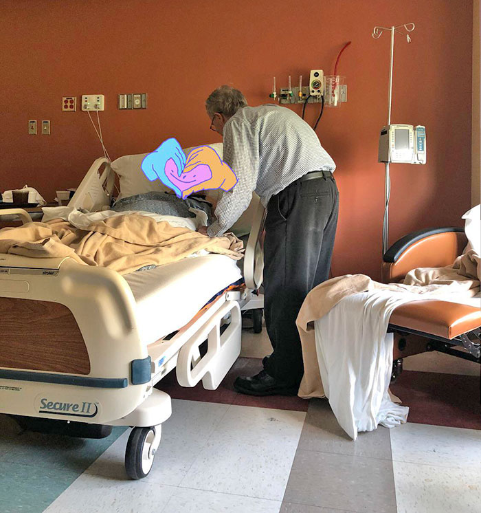 My Grandma Is In The Hospital Having A Hard Time Remembering Things. She Had Taken Her Wedding Ring Off But Asked For It Back. My Grandpa Brought It Back To Her