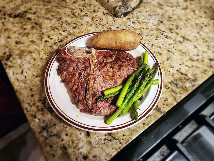 My First Birthday In 4 Years I've Been Sober, And Not Depressed. I Made Myself Some Dinner