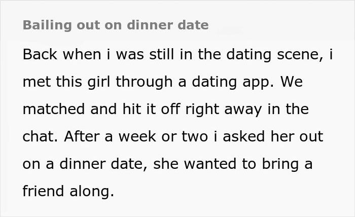 People Are Praising This Guy Who Outsmarted His Entitled Tinder Date Who Invited Her 2 Friends Along And Wanted To Use Him As A Wallet