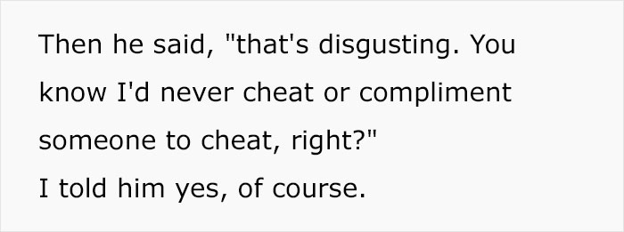 "As Someone Who Was Cheated On, Trust Me, I Know": Husband Gives Wife's Friend A Compliment, Drama Ensues "As Someone Who Was Cheated On, Trust Me, I Know": Husband Gives Wife's Friend A Compliment, Drama Ensues