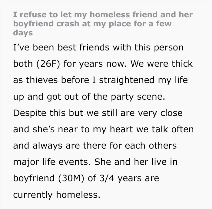 Woman Offers Her Homeless Friend Shelter But Won't Accept Her Loser Boyfriend And Dogs, Drama Ensues