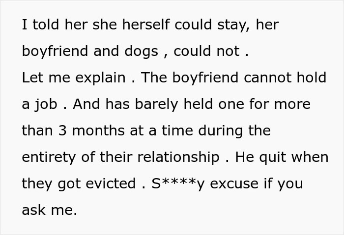 Woman Offers Her Homeless Friend Shelter But Won't Accept Her Loser Boyfriend And Dogs, Drama Ensues