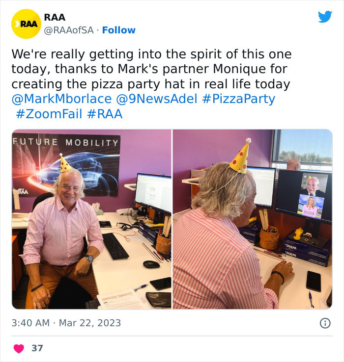 People Are Cracking Up At This Cute Interview Guest Accidentally Changing His Background And Filter From Goofy To Goofier