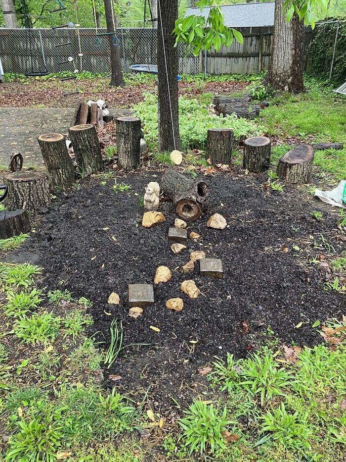 I’m Working On A Garden For Squirrels