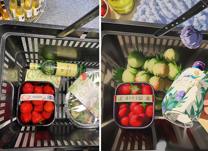 My Grocery Cart In Bruges