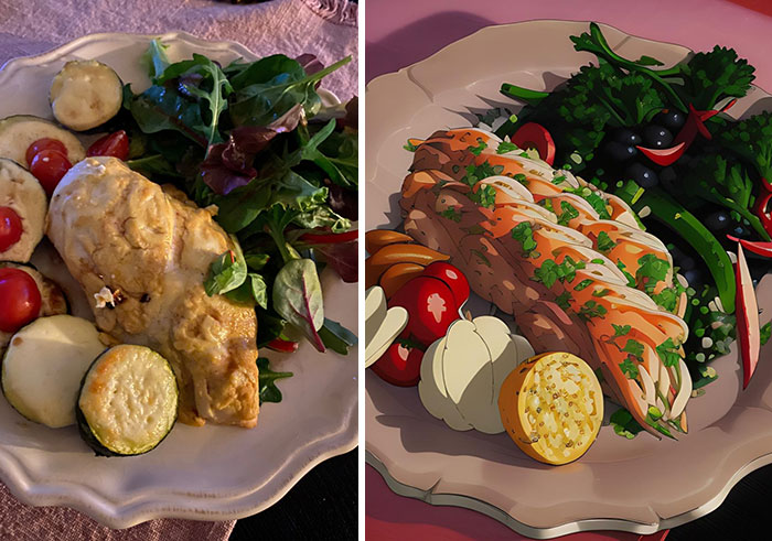 Baked Chicken With Herbs In Bologna